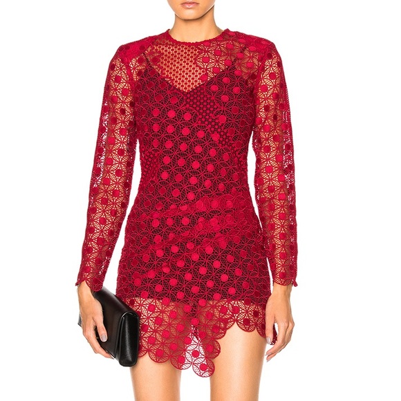 Self Portrait Lace Dress - Picture 1 of 7